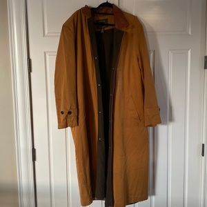 Orvis Trench Coat Signature Collection  Mens XL